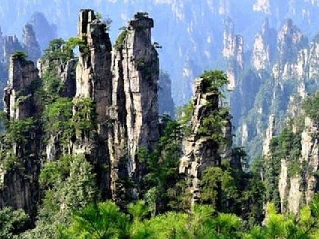 打算去张家界玩,景点是袁家界杨家界金鞭溪黄