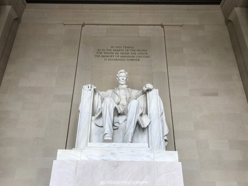 林肯纪念堂lincoln memorial