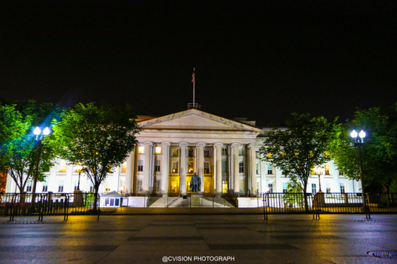 华盛顿夜景华盛顿夜景华盛顿之夜国家艺术博物馆 national gallery of