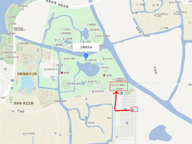  上海泰晤士小镇-辰山植物园-佘山森林公园-欢乐谷1日自助游南浦