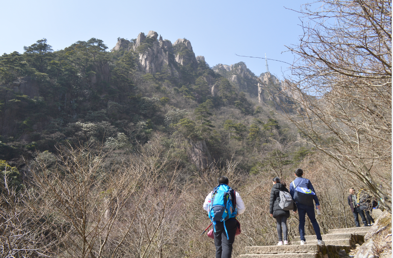 行摄冬日黄山