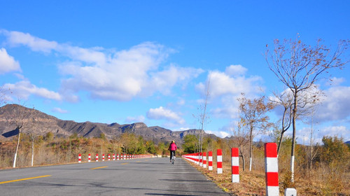  骑趣北京之延庆妫河1日骑行游>延庆妫河,免费提供骑行设备,专业领队