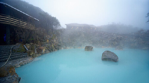 长白山仙人桥温泉