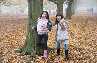 轻井泽虹夕诺雅温泉渡假村中小憩