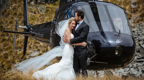 新西兰游 皇后镇直升机婚纱摄影之旅(当地游)