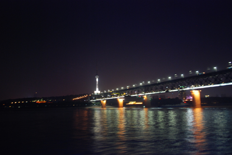 夜游武汉长江
