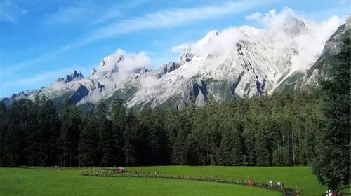 d2 丽江 玉龙雪山 束河古镇