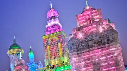 哈尔滨-亚布力滑雪度假区火车4日游 俄罗斯风