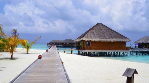 蜜月岛Meeru 私人沙滩,蜜月套房