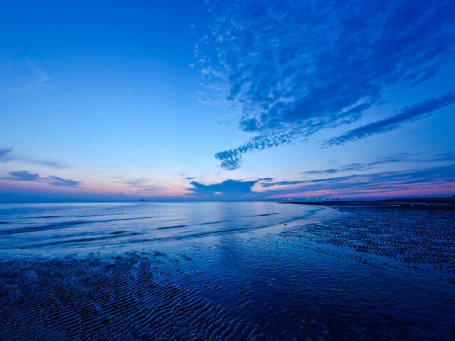 蓬莱海边