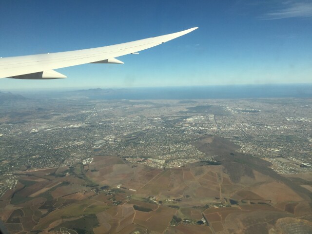 万米高空下的非洲大地