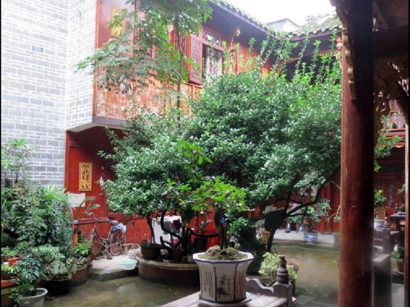 崇州街子古镇古宅茶客栈