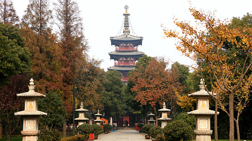  苏州狮子林-盘门-寒山寺-姑苏水上游1日游>盘门景区江南特色