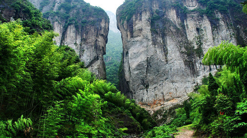 雁荡山四绝经典2日游>含4大景点大门票 春游踏青季