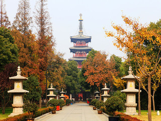 寒山寺秋色