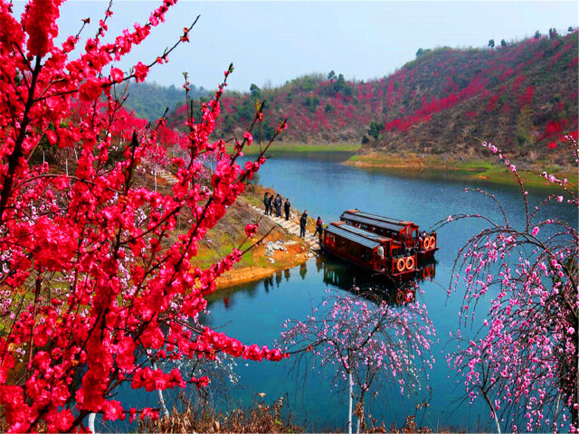 花源谷-金沙滩-神雾山1日游>无购物 游湖赏花