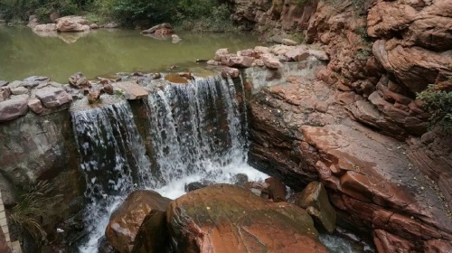 <新密伏羲大峡谷-玻璃吊桥1日游