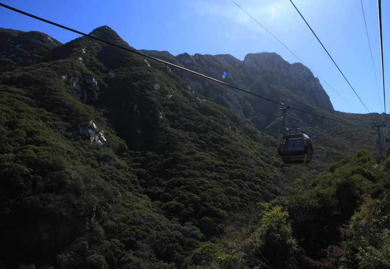 登封嵩山少林索道三皇寨一游简直浮生若梦啊