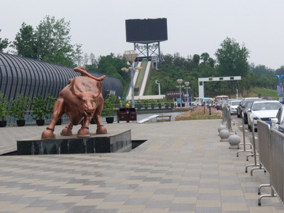 南京雨发生态园农业科技体验馆雕塑