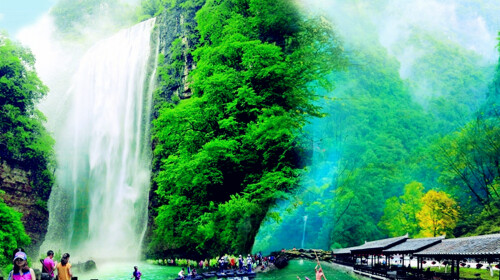 [国庆]<清江画廊-大瀑布汽车2日游