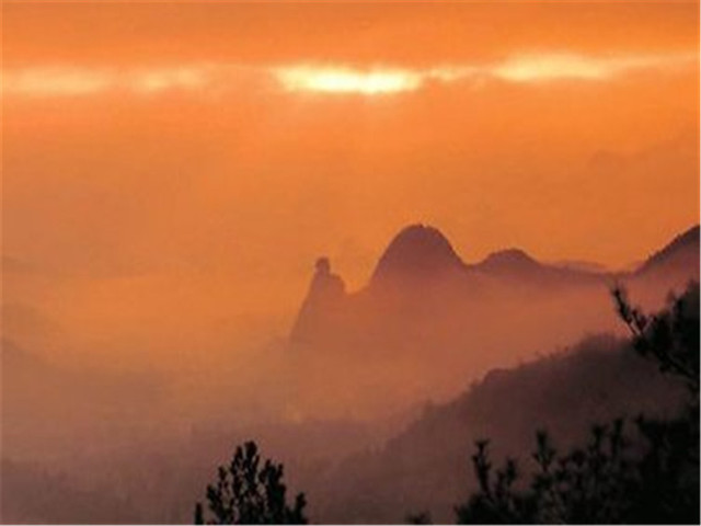 灵峰夜景