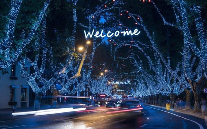 杭州的夜景真的美不胜收