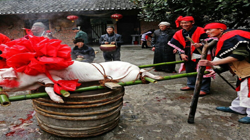  石门河风景区1日游>去吃土家刨汤咯