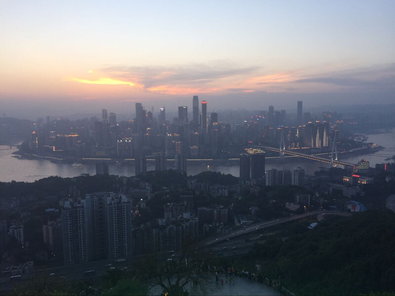 重庆北到洪崖洞图片