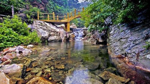 蓟县梨木台景区汽车1日游森林穿越游,天然大氧仓