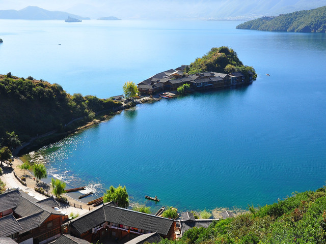  丽江-大理-崇圣寺-泸沽湖双飞6日游>0自费景点,春暖花开,拉市海全新