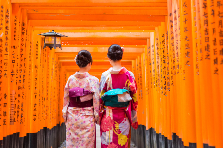 <日本京都周边游奈良神鹿公园一日游>中文随车人员大阪京都出发游伏见稻荷大社岚山东大寺奈良公园金阁寺