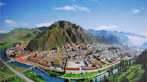 拉卜楞全景