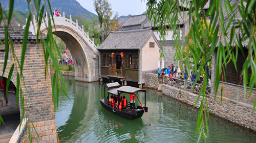 密云古北水镇2日游 温泉养生 夜宿水镇大酒店