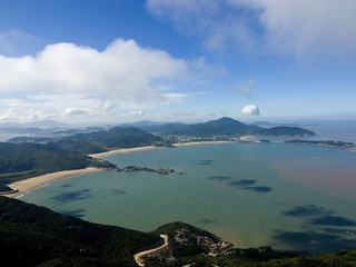  舟山朱家尖月岙沙滩-南洞艺谷壁画村景区-凤凰岛2日游>