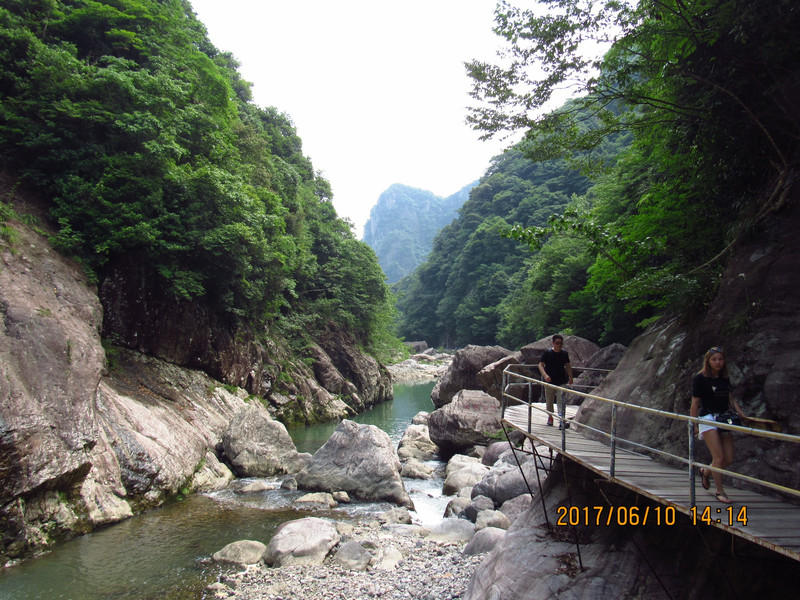 宁海浙东大峡谷梁皇山景区