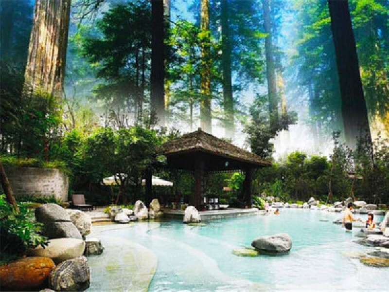 明清时此温泉为冕宁县八景之一,称作
