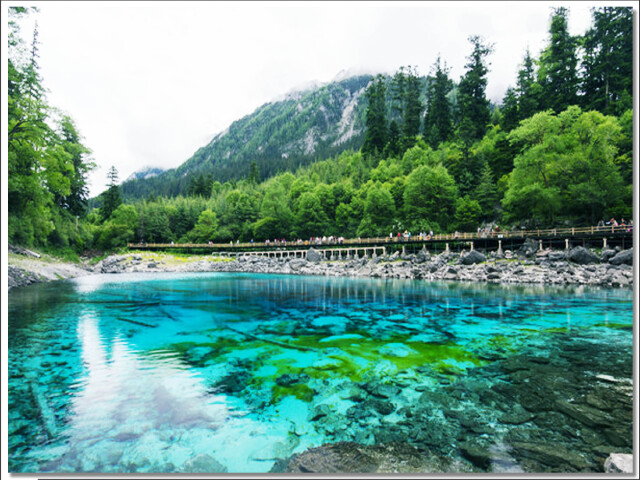 成都-九寨沟四飞6日游4人精品小团,全程5星酒店,赏九寨绝美风景,四