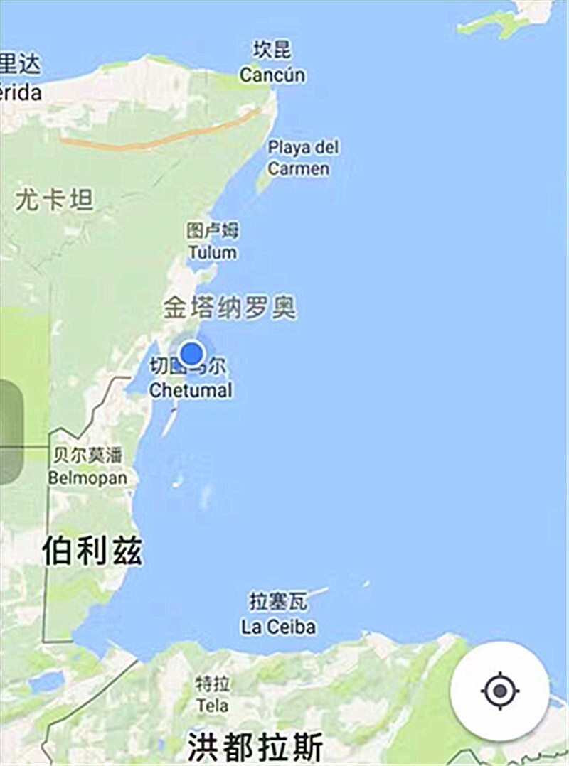 科斯塔玛雅(costa maya)位于墨西哥的尤卡坦半岛