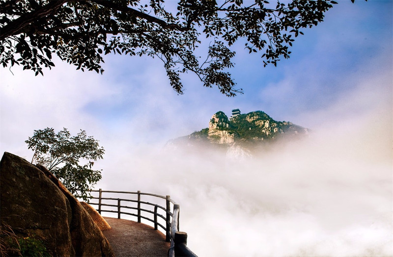 沂蒙山旅游之美轮美奂的天蒙山四季