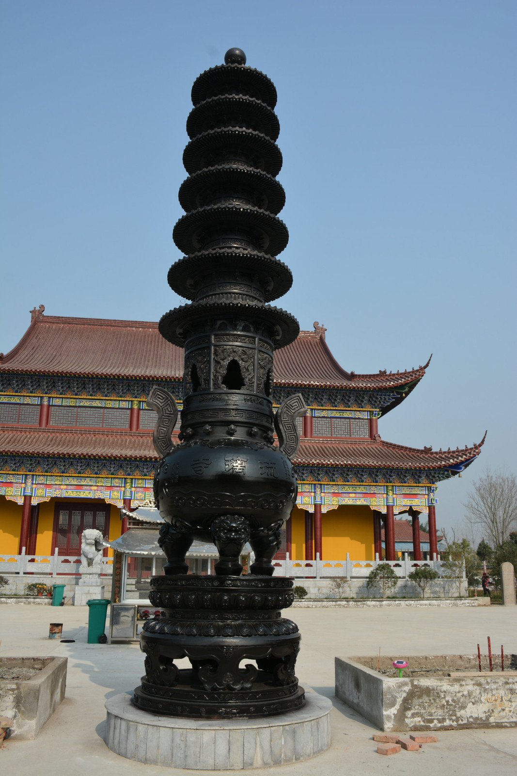 过大年#家乡界首小城美景④三拜琉璃寺