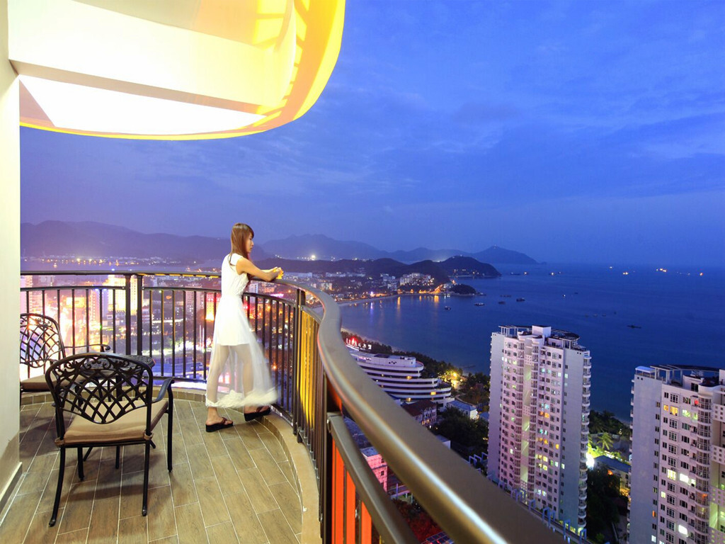 海南三亚大东海柏瑞精品海景酒店2天1晚出海自由行游