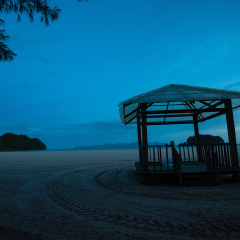 丹绒鲁海滩的#旅图换旅费# #海岛游# #自然风光#
