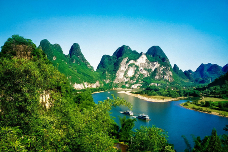<桂林-漓江-阳朔-遇龙河-龙脊梯田-象鼻山-世外桃源-银子岩双动4日游>深圳往返，享50元澳门酒家 壮美梯田、暖心伴手礼，浪漫西街
