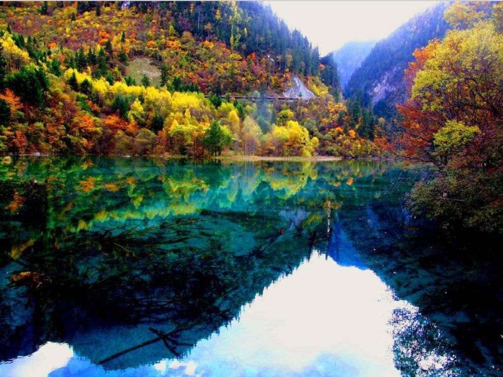 四川九寨沟风景名胜旅游景点