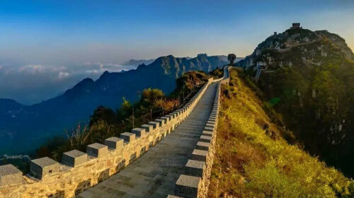  轿顶山1日游>避暑胜地 四季花海 道教仙山 龙脉长城