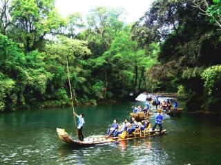 武夷山-厦门鼓浪屿单卧单飞5日游,中国竹筏漂流九曲溪