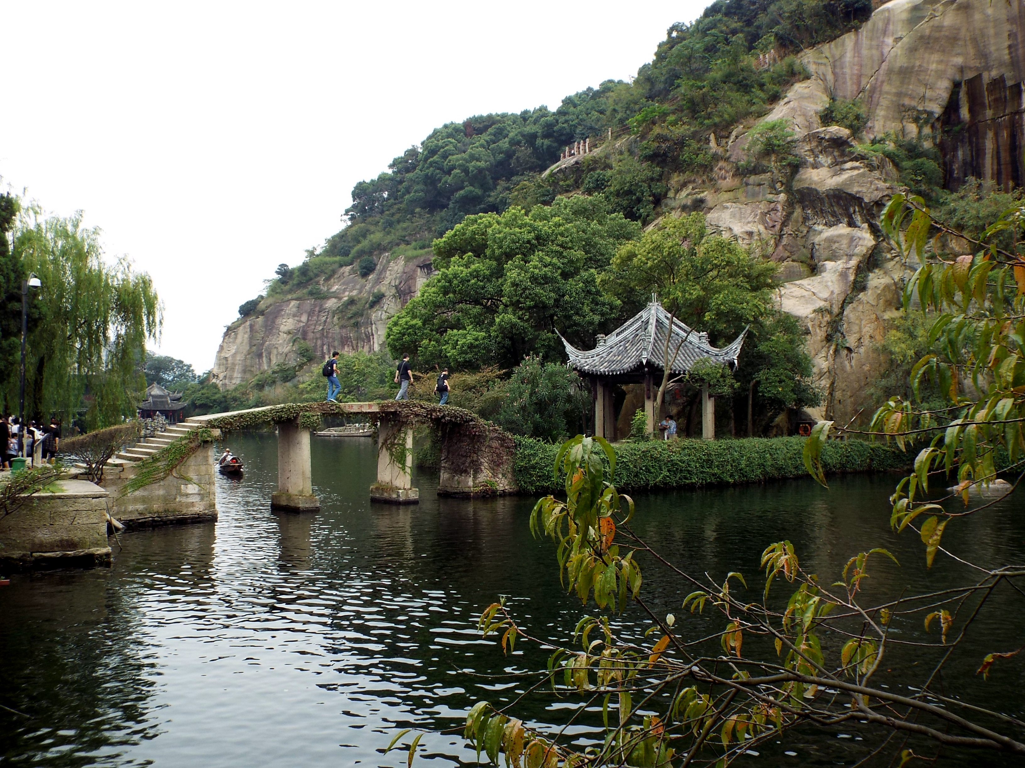 秋色之中游绍兴——东湖_绍兴东湖景区游记_途牛