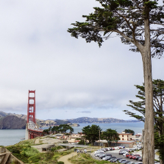 金门大桥的#旅图换旅费# #旅拍# #建筑#