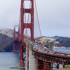 金门大桥的#旅图换旅费# #旅拍# #建筑#