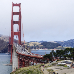 金门大桥的#旅图换旅费# #旅拍# #建筑#